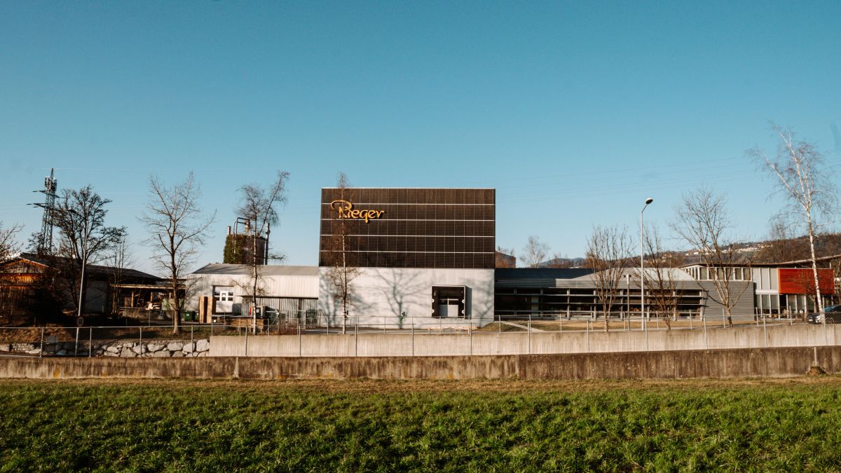 L’atelier de Rieger à Schwarzach en Autriche (cliché © Rieger Orgelbau). 